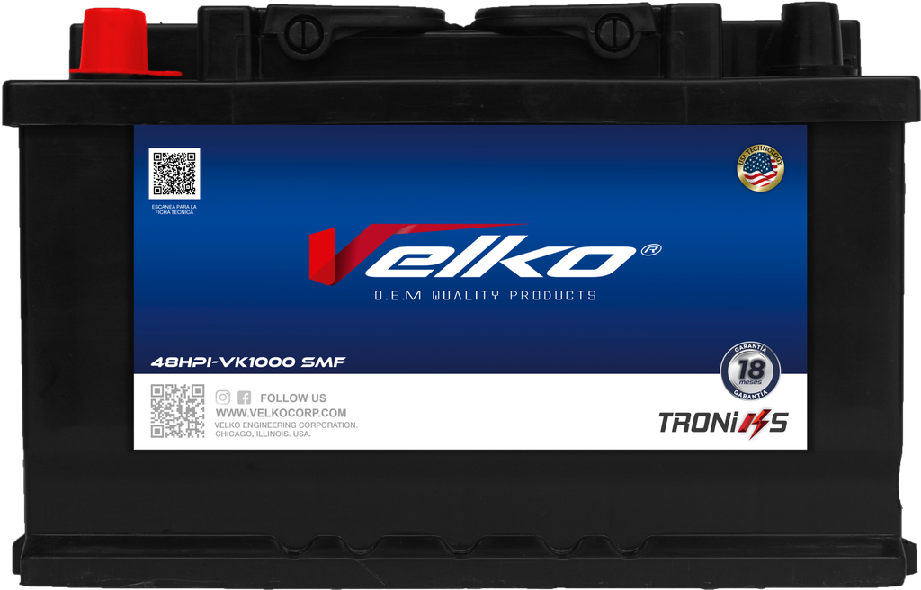 BATERIA  LH 1000 AMP VELKOTRONIKS