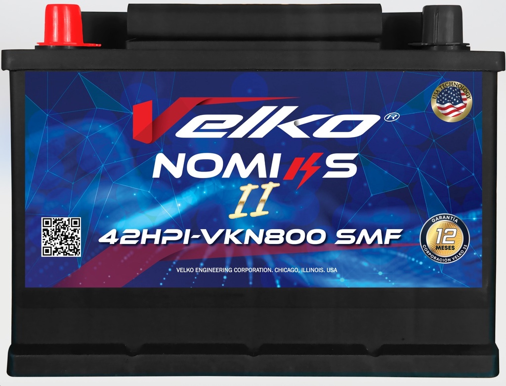 BATERIA  LH 800 AMP VELKONOMIKS