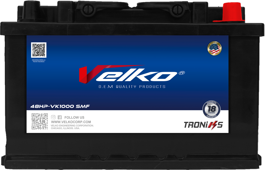 BATERIA  RH 1000 AMP VELKOTRONIKS