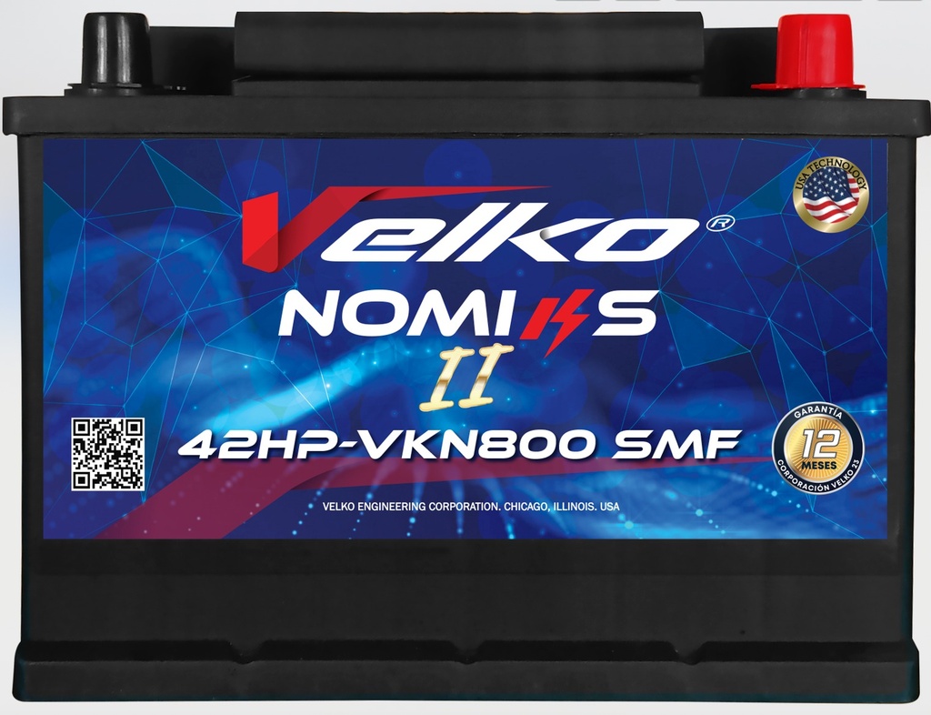 BATERIA  RH 800 AMP VELKONOMIKS II