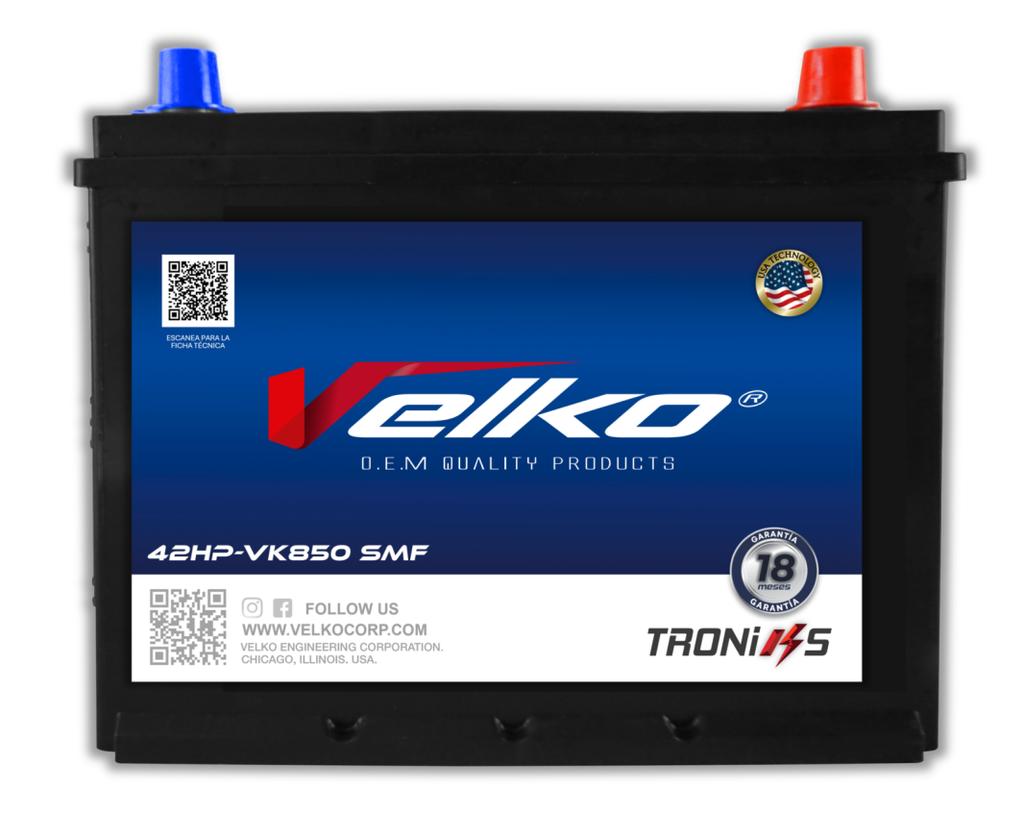 BATERIA  RH 850 AMP VELKOTRONIKS