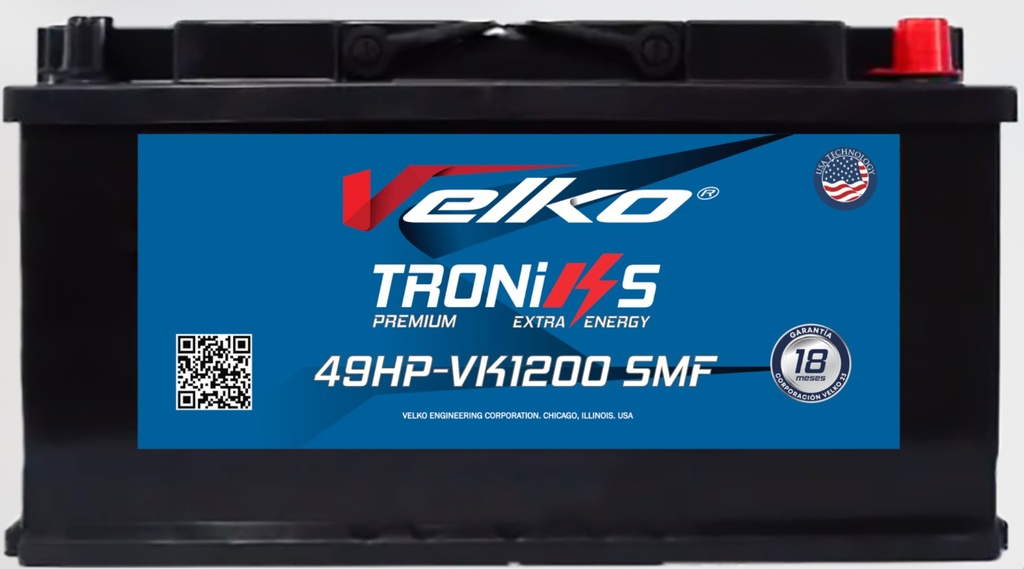 BATERIA  1200 AMP VELKOTRONIKS
