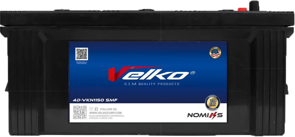 BATERIA  1300 AMP VELKONOMIKS