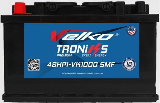 [48HPI-VK1000] BATERIA  LH 1000 AMP VELKOTRONIKS