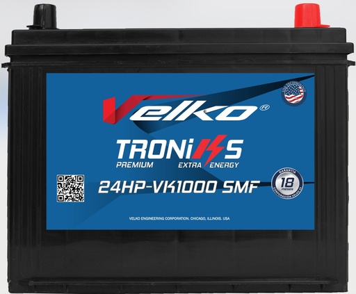 [24HP-VK1000] BATERIA  RH 1000 AMP VELKOTRONIKS