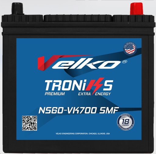 [NS60-VK700] BATERIA 700 AMP VELKOTRONIKS